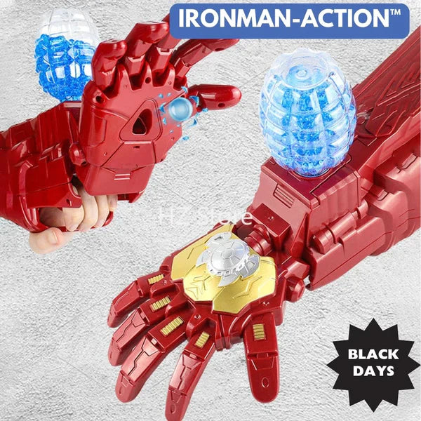 IRONMAN-ACTION™: BRAZO LANZADOR DE BOMBAS DE HIDROGEL