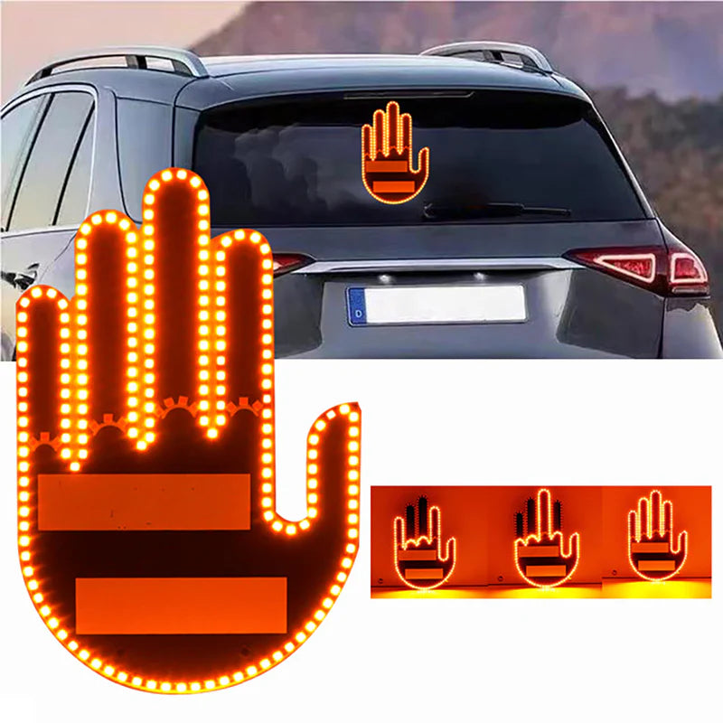 MANO LED CON GESTO PARA CARRO