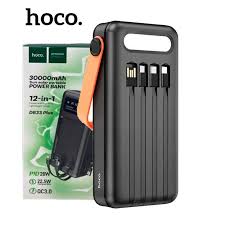 POWER BANK SOLAR 12 EN 1 HOCO DB33 PLUS DE 30000 MAH