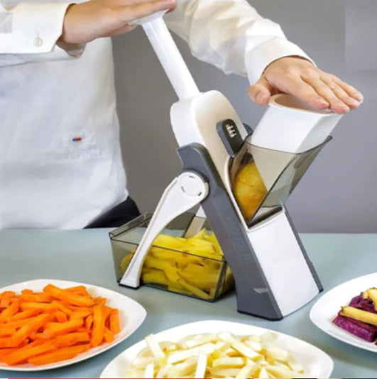 SAFE SLICER | EL MEJOR PICADOR MULTIFUNCIONAL DE FRUTAS Y VERDURAS🥦🥔🍎